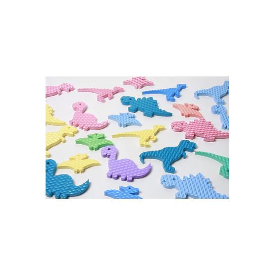 Schaumbadaufkleber - Dinosaurier