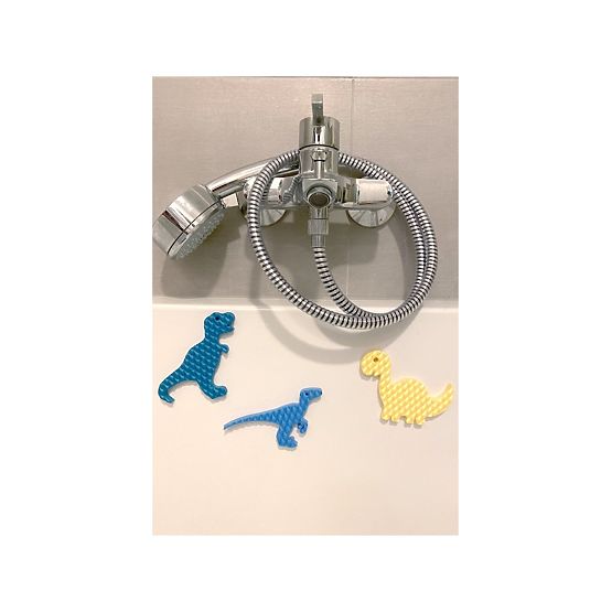 Schaumbadaufkleber - Dinosaurier