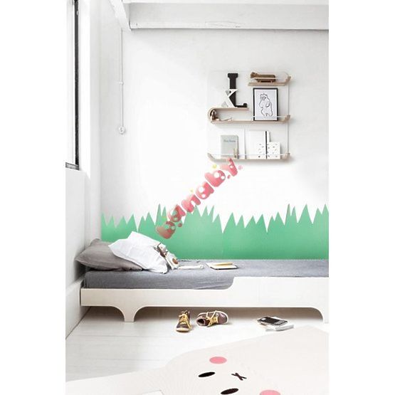 Schaumstoff-Wandschutz Gras – 360 cm