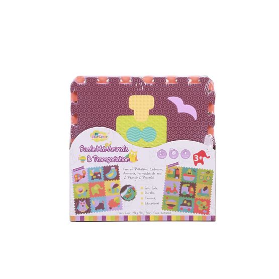 Schaumstoffpuzzle - Fahrzeuge