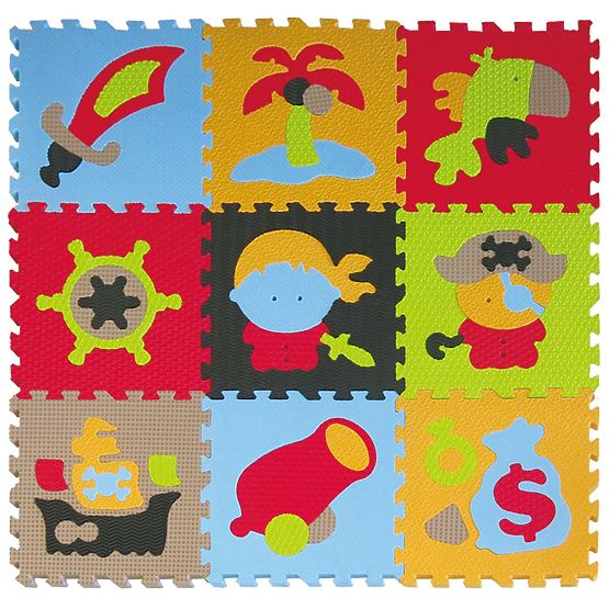 Schaumstoffpuzzle - Piraten