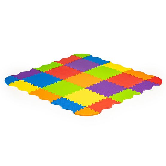 Schaumstoffunterlage - buntes Puzzle