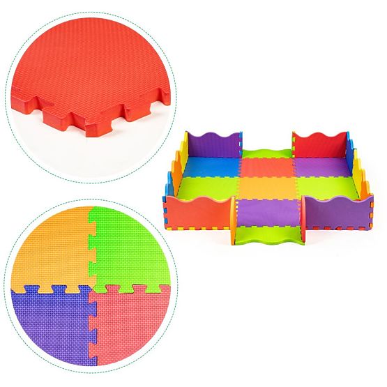 Schaumstoffunterlage - buntes Puzzle