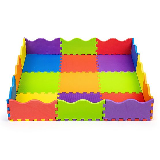 Schaumstoffunterlage - buntes Puzzle