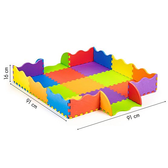 Schaumstoffunterlage - buntes Puzzle