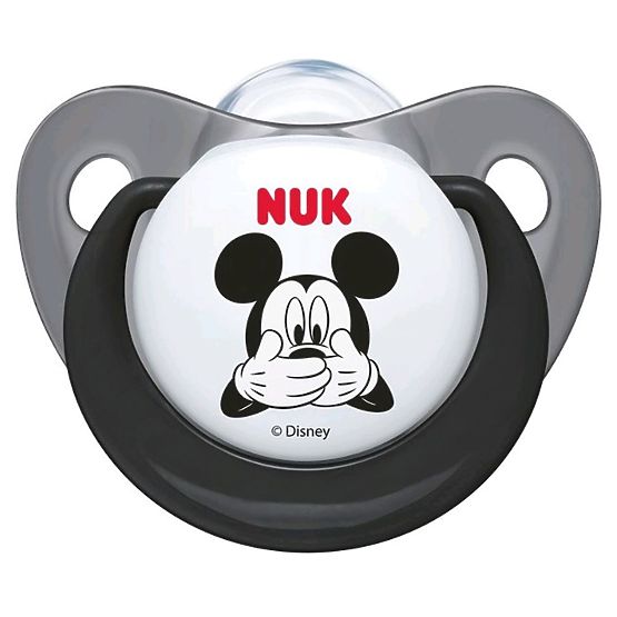 scheiße NUK Trendlinie Mickey 6-18m grey grey 6-18 m