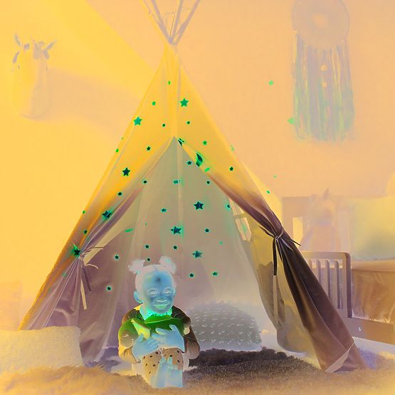 Schlafender Kumpel - Kaninchen