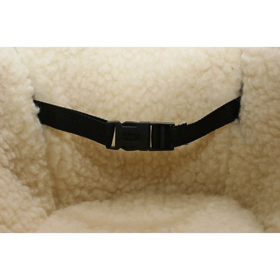 Schlitten für Zwillinge Duo - rote Sitzfarbe