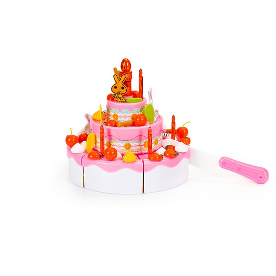 Schneidbarer Kuchen Set Geburtstagsparty 125 Stk.
