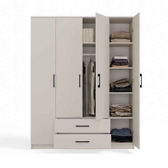 Schrank Romana 160X205 KASCHMIR BEIGE