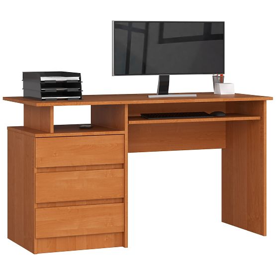 SCHREIBTISCH CLP 135cm PK ERLE