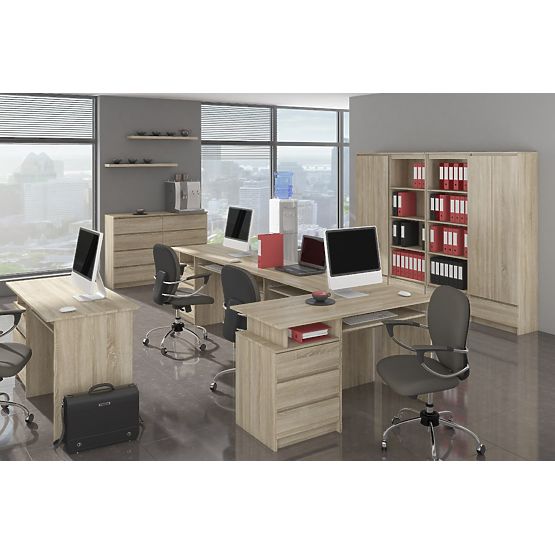 SCHREIBTISCH CLP 135cm PK SONOMA