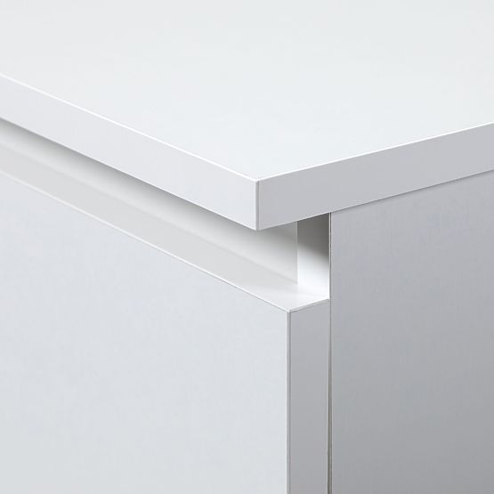 SCHREIBTISCH CLP 135cm PK WEISS