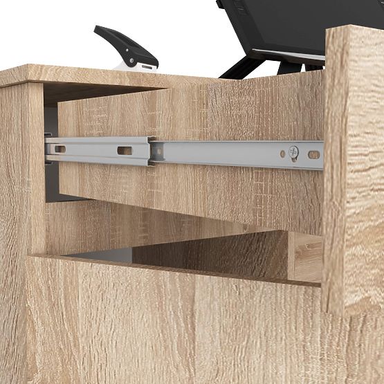 SCHREIBTISCH CLP A5 2D 2SZ PK EICHE SONOMA