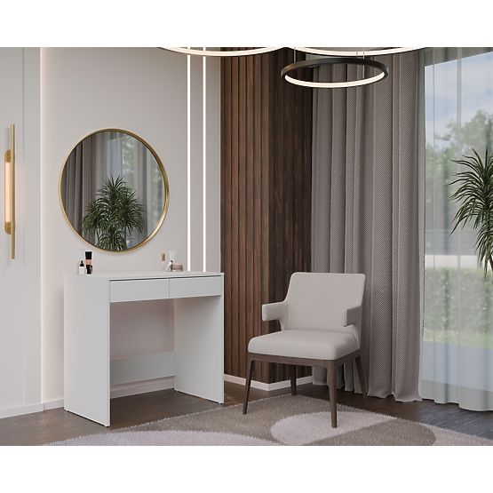 Schreibtisch Marina 2S WEISS