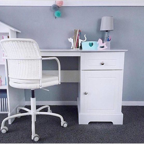 Schreibtisch Marylou - weiß