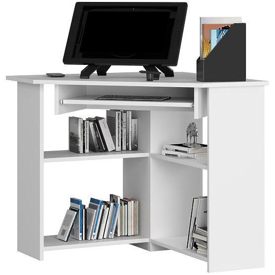 SCHREIBTISCH TED PK WEISS