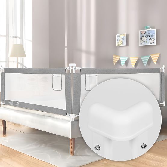 Schutzbarriere für das Bett 150 cm Schutz für Kinder ECOTOYS