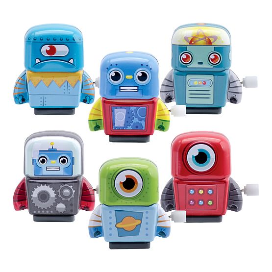 Schylling Aufziehbare Mini-Roboter 1 Stk.