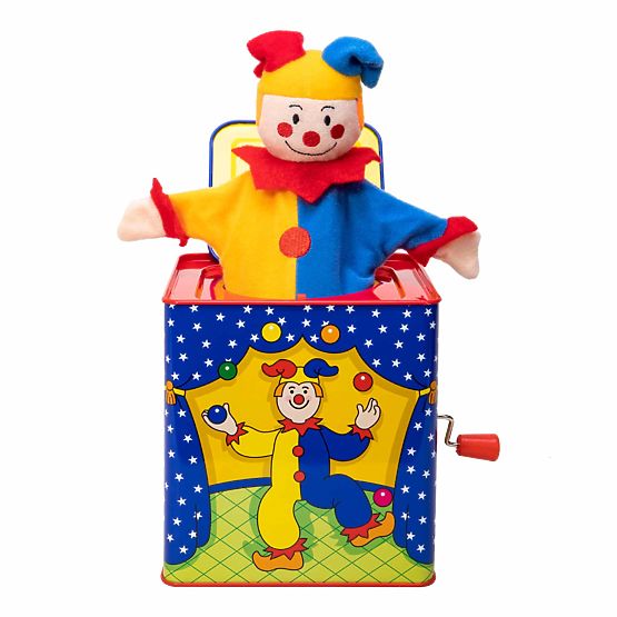 Schylling Musikbox Kasperle