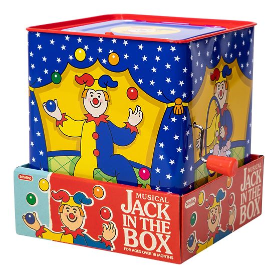 Schylling Musikbox Kasperle