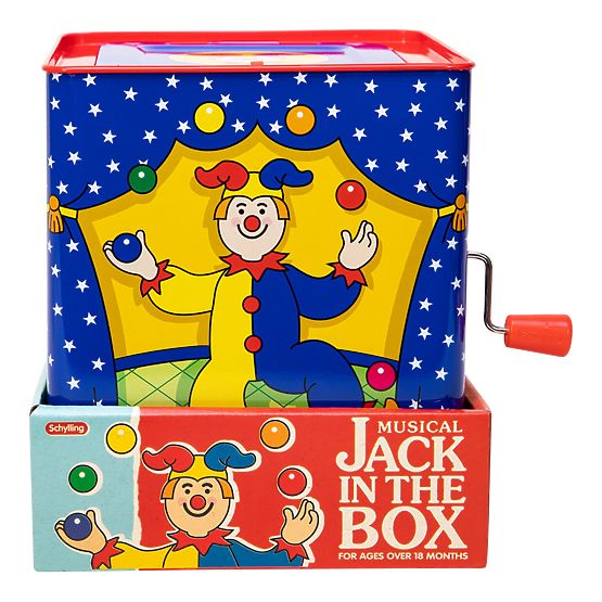 Schylling Musikbox Kasperle