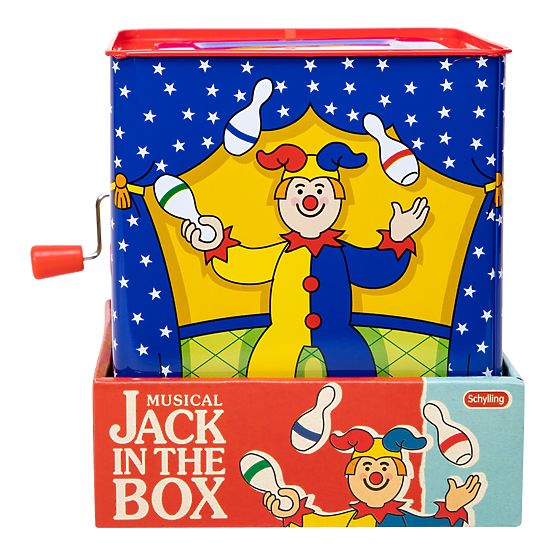 Schylling Musikbox Kasperle