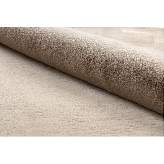 Seidenteppich Hase Neu - Taupe