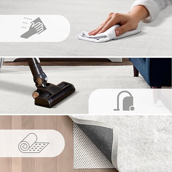 Seidenteppich Rabbit - Rosa