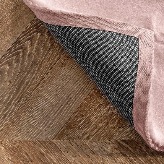 Seidenteppich Rabbit - Rosa