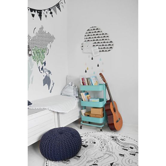 selbstklebend schwarzes brett DEKORNIK - Obláček