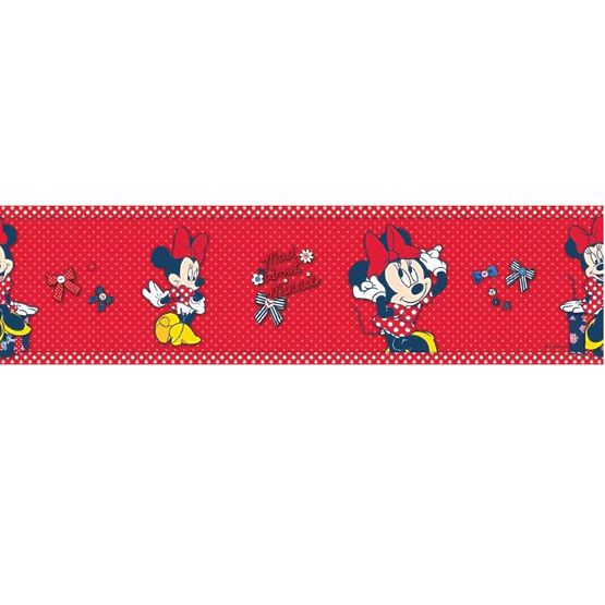 Selbstklebende Bordüre Minnie Maus