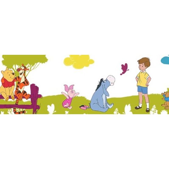 Selbstklebende Bordüre Winnie the Pooh