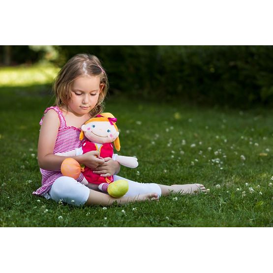 Sensorische Puppe mit Verschlüssen Ala