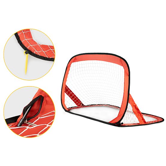 Set mit 2 Fußballtoren