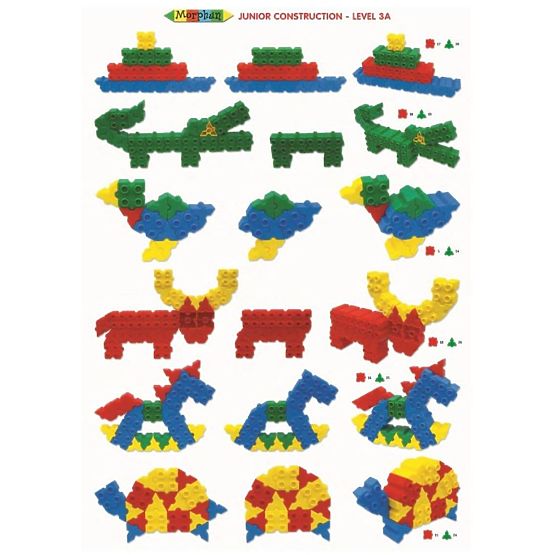 Set mystischer Kreaturen, Morphun Baukasten 260 Teile