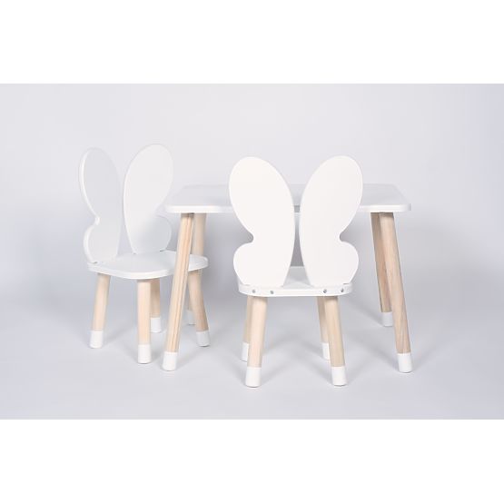 Set Tisch und Stühle - Schmetterling
