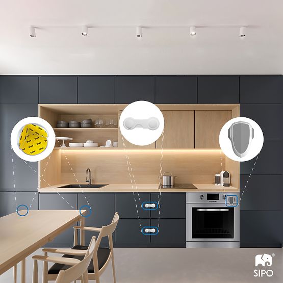 SIPO Satz runder Eckenschutz - 12-tlg