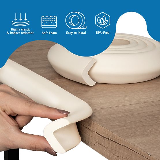 SIPO Schutzband für Möbelkanten, beige - 1 Stk