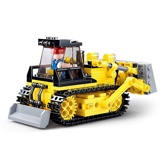 Sluban Town Baumeister M38-B0802 - Bulldozer