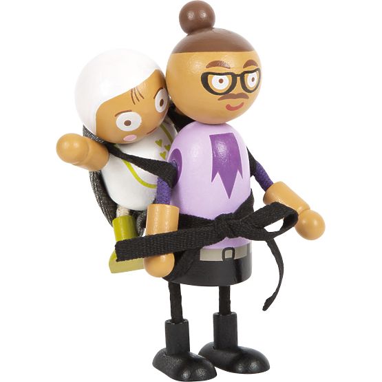 small foot Biegepuppen Familie mit Kind