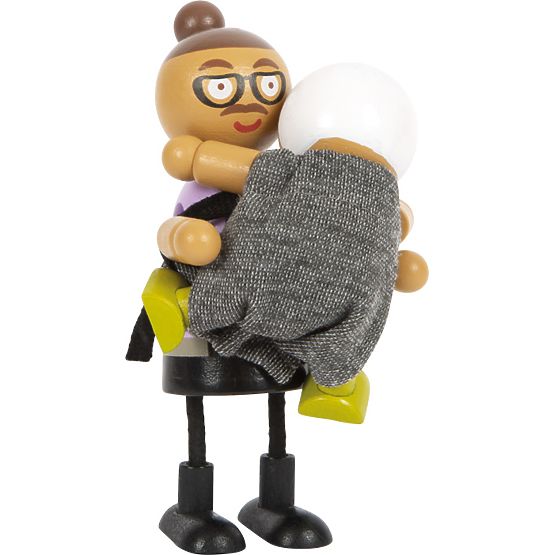 small foot Biegepuppen Familie mit Kind