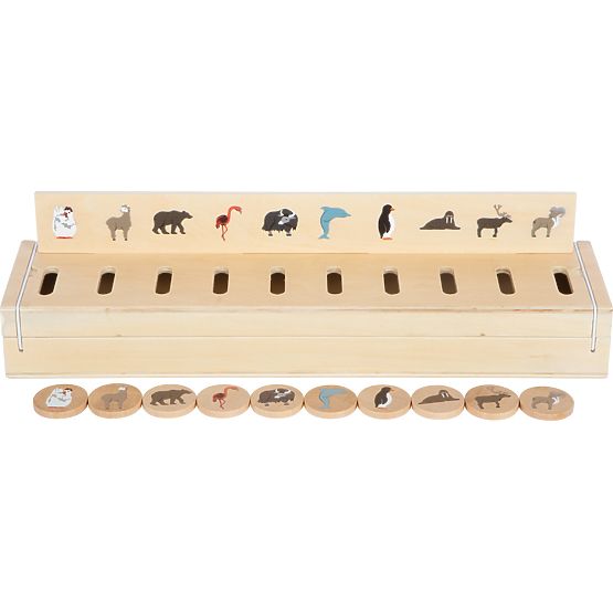 small foot Bild-Einlegepuzzle Sortierung
