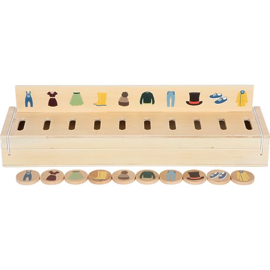 small foot Bild-Einlegepuzzle Sortierung