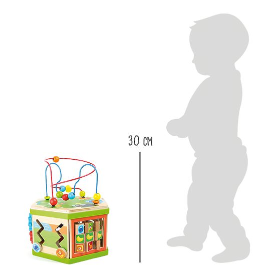 Small Foot Großer motorisierter Safariwürfel