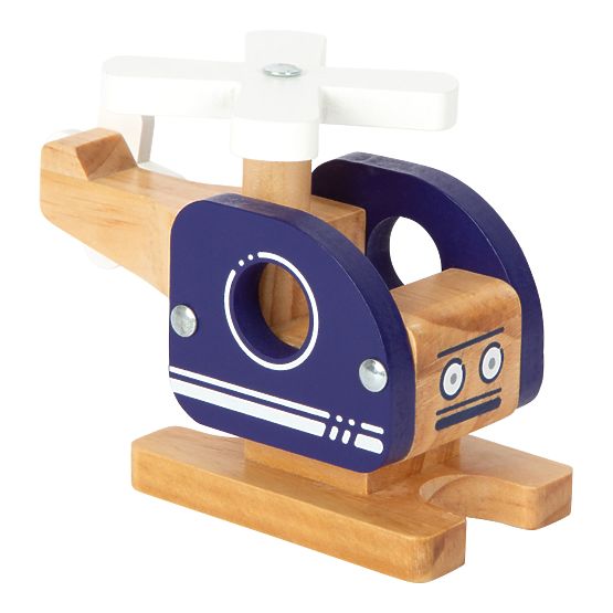 small foot Holz-Hubschrauber