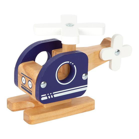 small foot Holz-Hubschrauber