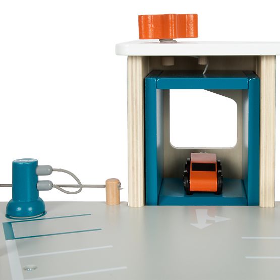 small foot Holz-Rennparkhaus