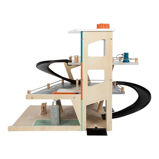 small foot Holz-Rennparkhaus