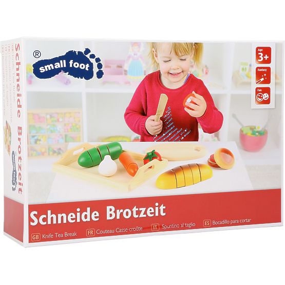 small foot Holz-Schneideset Snack